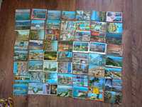 Pocztówki kolekcjonerskie różne państwa i miasta 55 szt