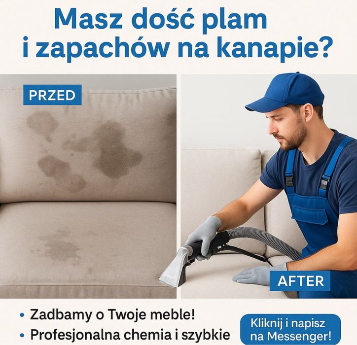 Pranie tapicerki meblowej