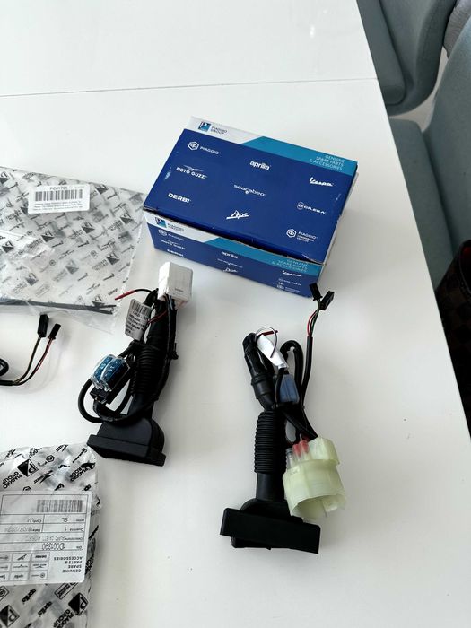 Alarm Piaggio VESPA  + wiązki dodatkowe