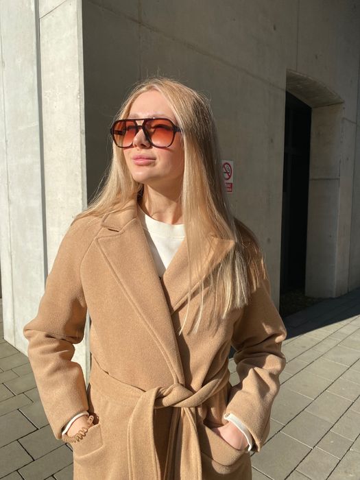 Płaszcz damski 65% wełny