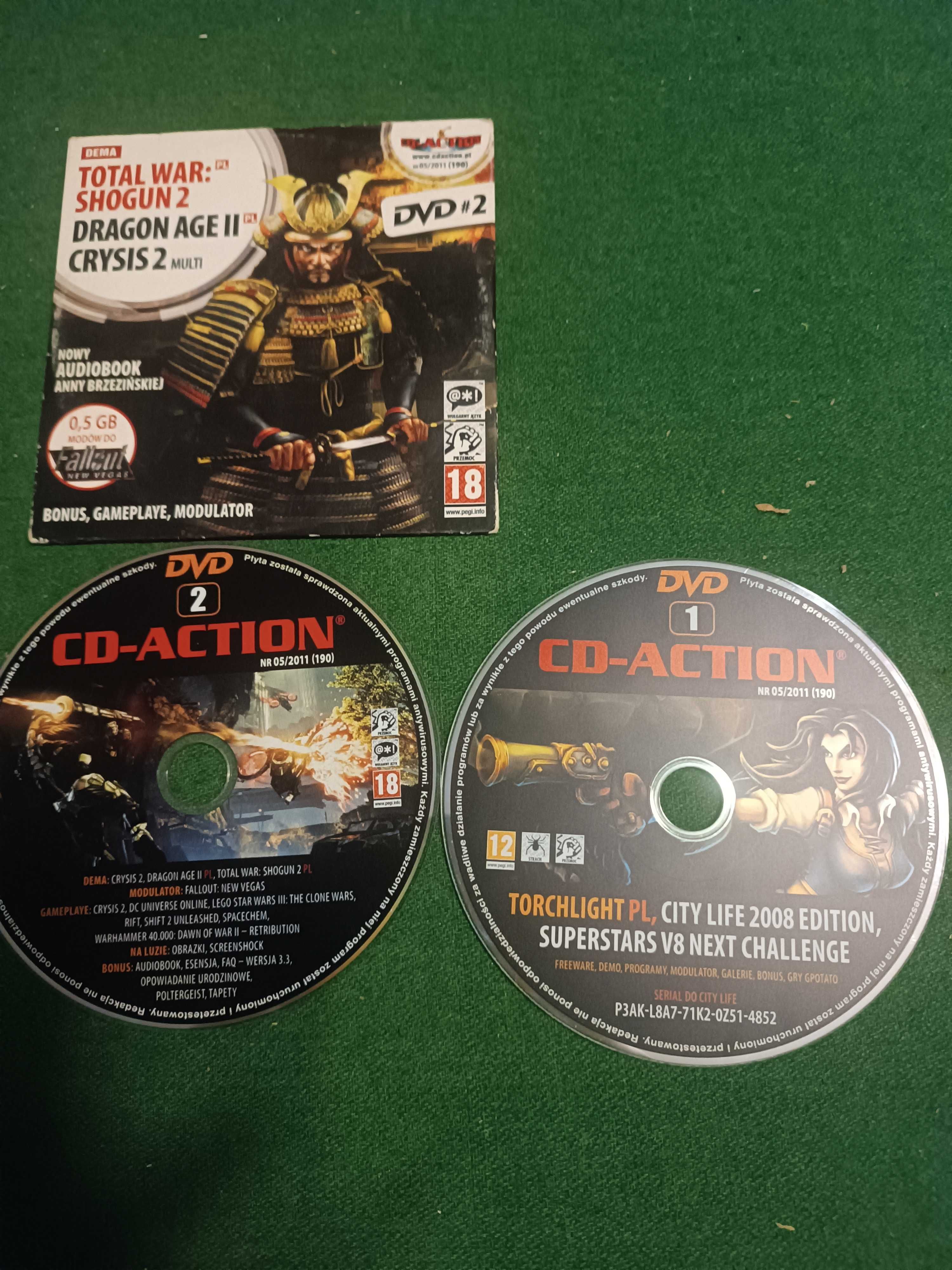 *CD Action 5/11 - Total War: Shogun 2 / Dragon Age II / Torchlight / C