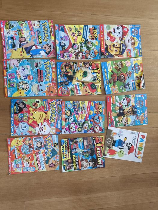 38 Revistas infantis Ninjago, Panda, Lego