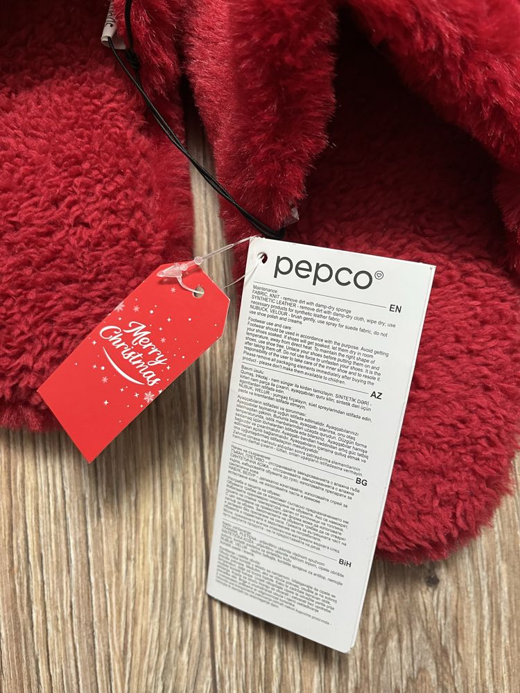 Kapcie pluszowe nowe 38/39