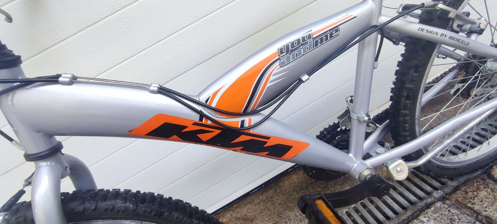 Bicicleta KTM para adolescente roda 22"