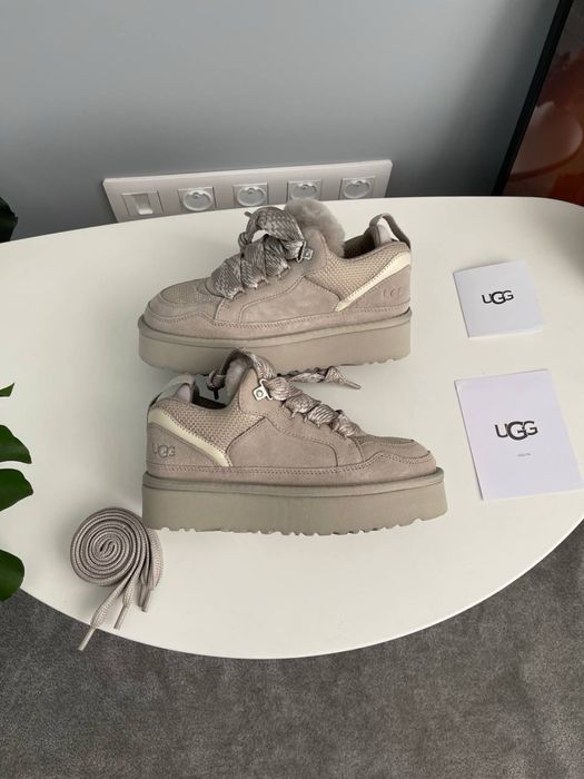 НОВИНКА Трендові зимові UGG Lowmel Sneaker Platform угі ловелл