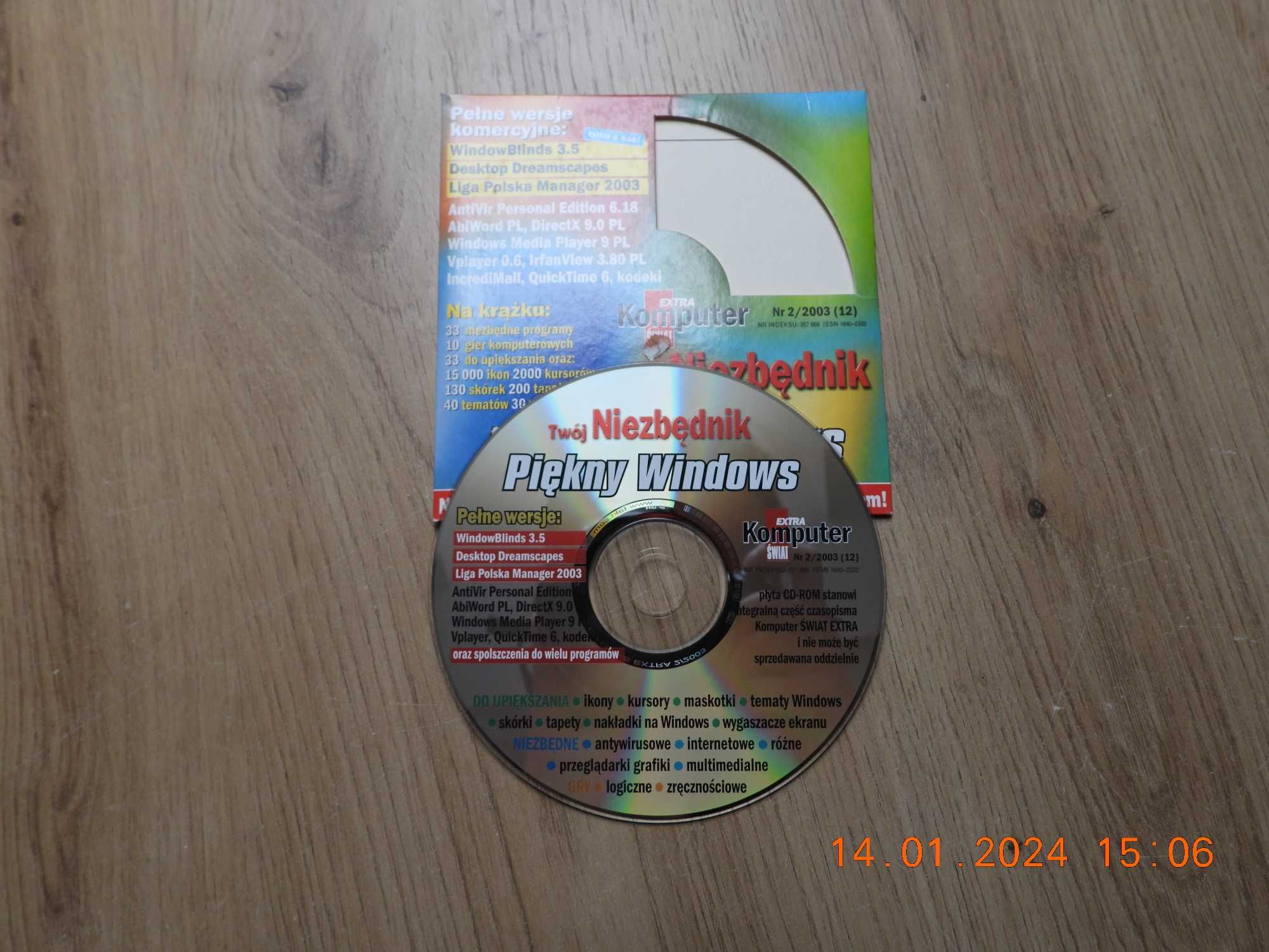 Komputer Świat -Twój Niezbędnik nr 2/2003   CD