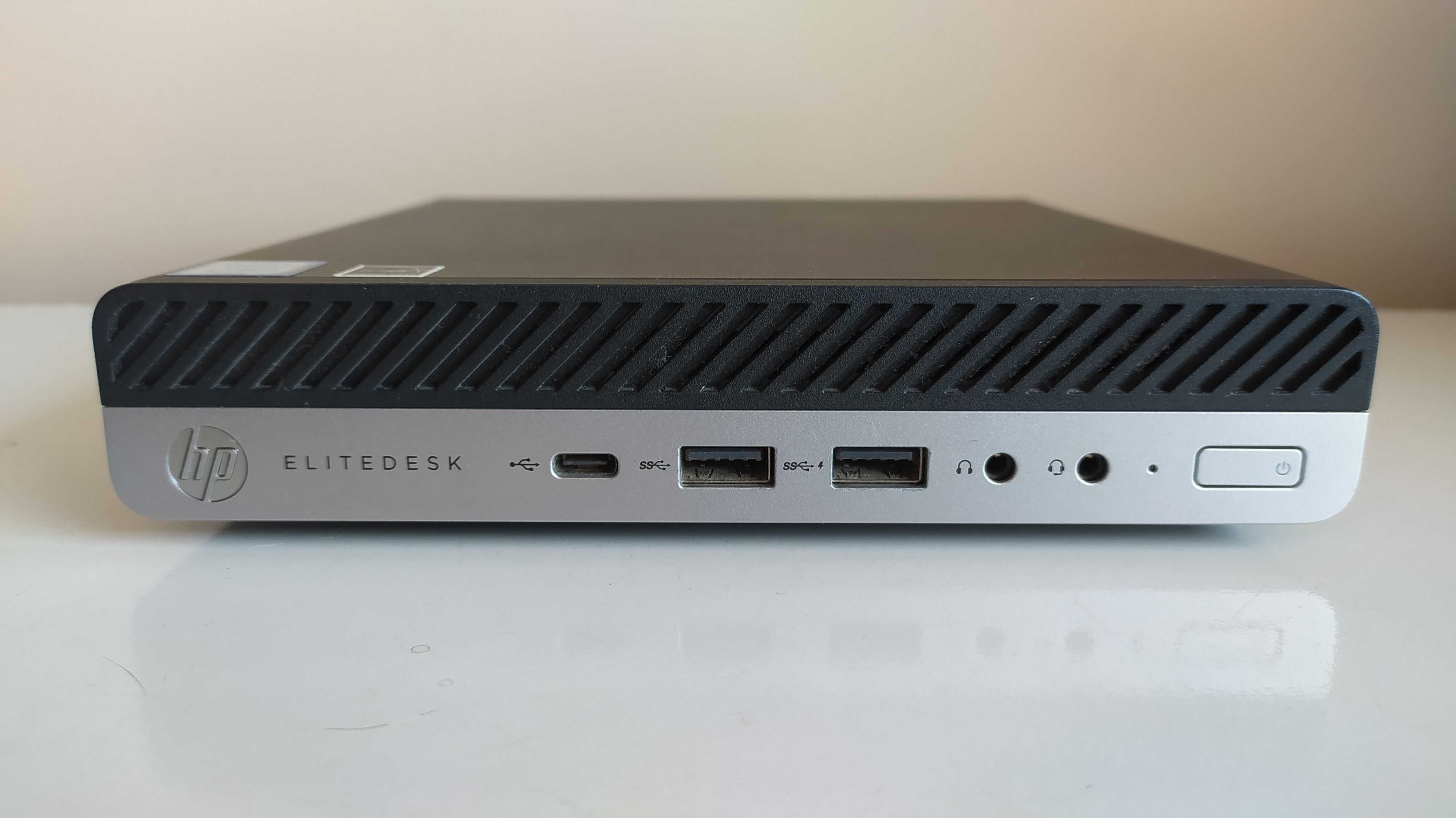 Komputer HP EliteDesk 800 G4 mini i5-8500T 16GB 256GB SSD + Monitor