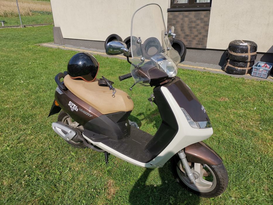 Peugeot Vivacity  4t oryginalny 50 cm3 Nowe opony...