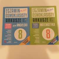 Arkusze Egzamin ósmoklasisty j.angielski matematyka