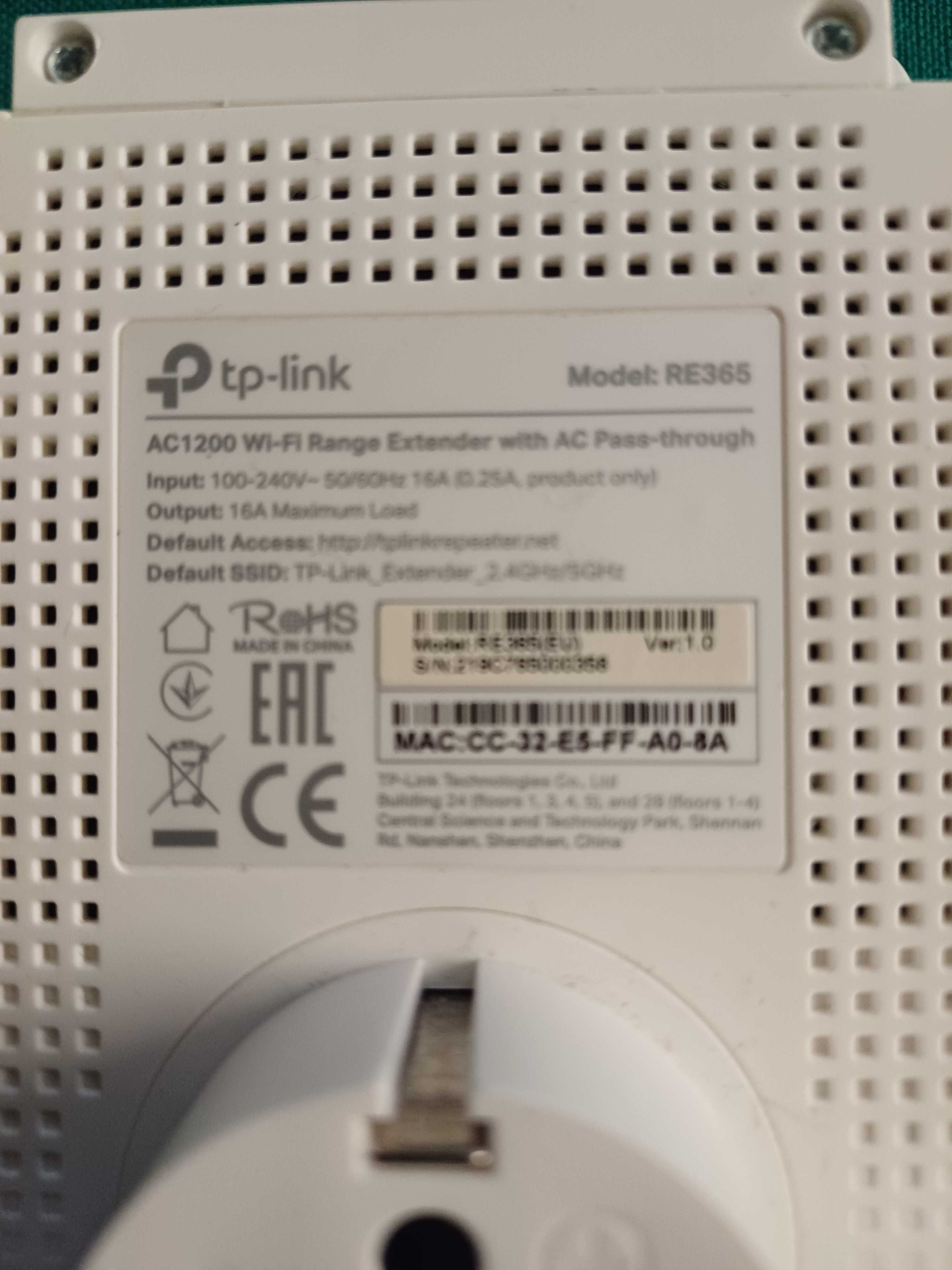 TP-Link RE365 Range Extender/Access Point