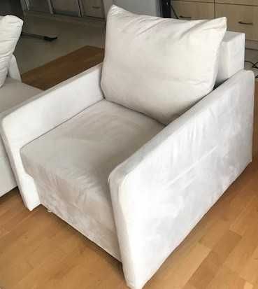 Stylowy fotel Arkadia – komfort i design w jasnym beżu