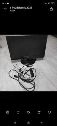 Monitor LG 21,5" sprawny i z kablami