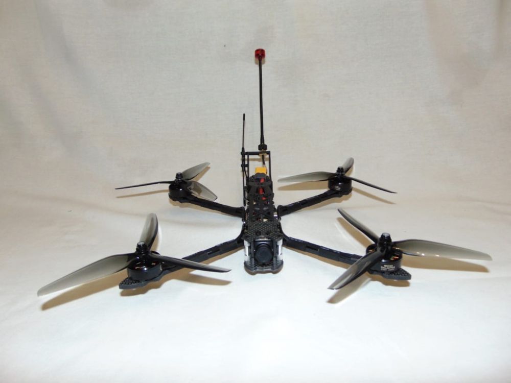 160 шт в наявності нічні FPV дрон 7 ʼʼ з аккумулятором 6s2p Molicel