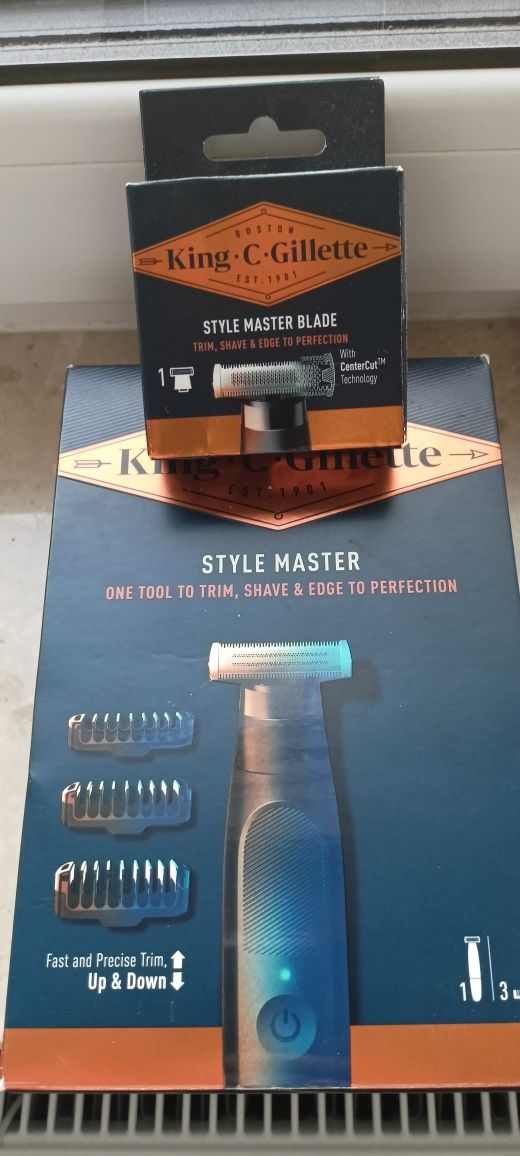 Nowy Trymer GILLETTE King C. Style Master