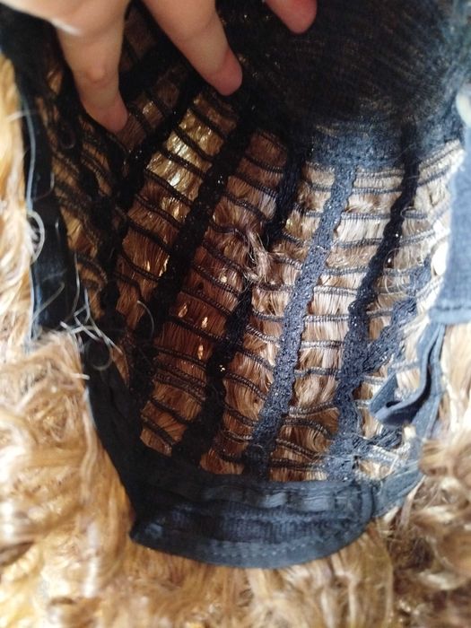 Парик кучерявый , новый