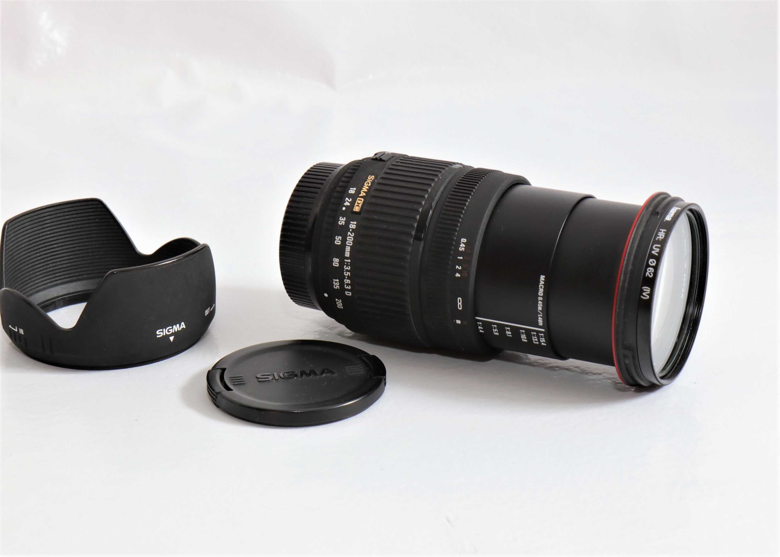 Lente Sigma 18-200mm DC para Nikon com motorização