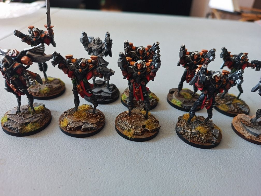 10x Seraphim Squad metal Sisters of Battle Warhammer 40k