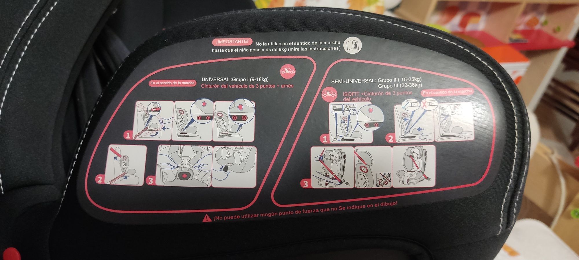 Cadeira Auto MS Discover isofix