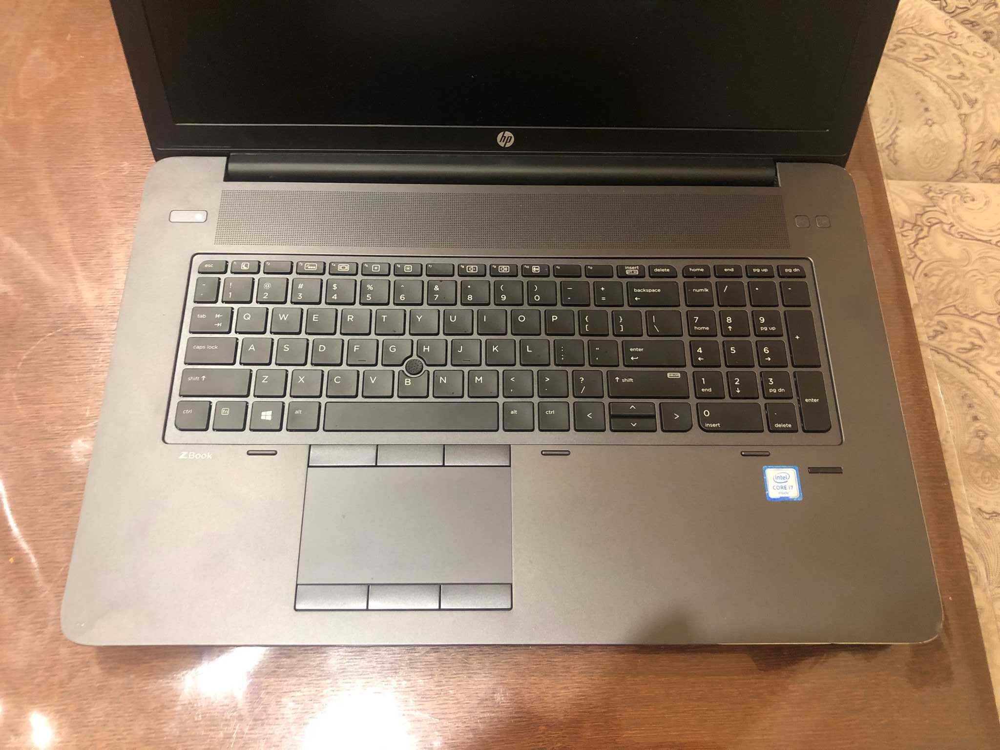 Ноутбук 17" FHD HP Zbook 17 G3 (i7-6700HQ/16/SSD512Gb/Nvidia M1000M)