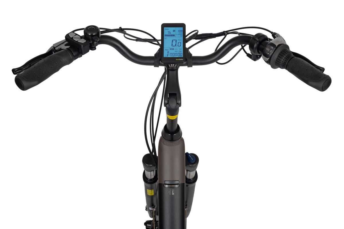 Nowy rower elektryczny ECOBIKE X-CITY - bateria Greenway 522Wh.