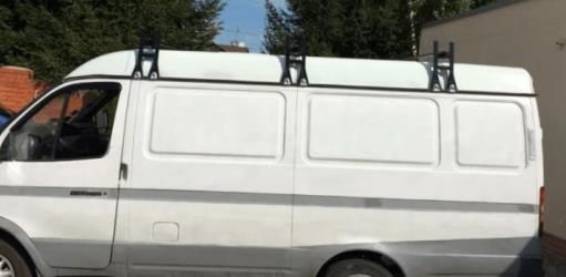 Перекладины стальные на крышу для автомобилей ГАЗель.