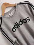 Adidas bluza sportowa męska logowana bawełniana M