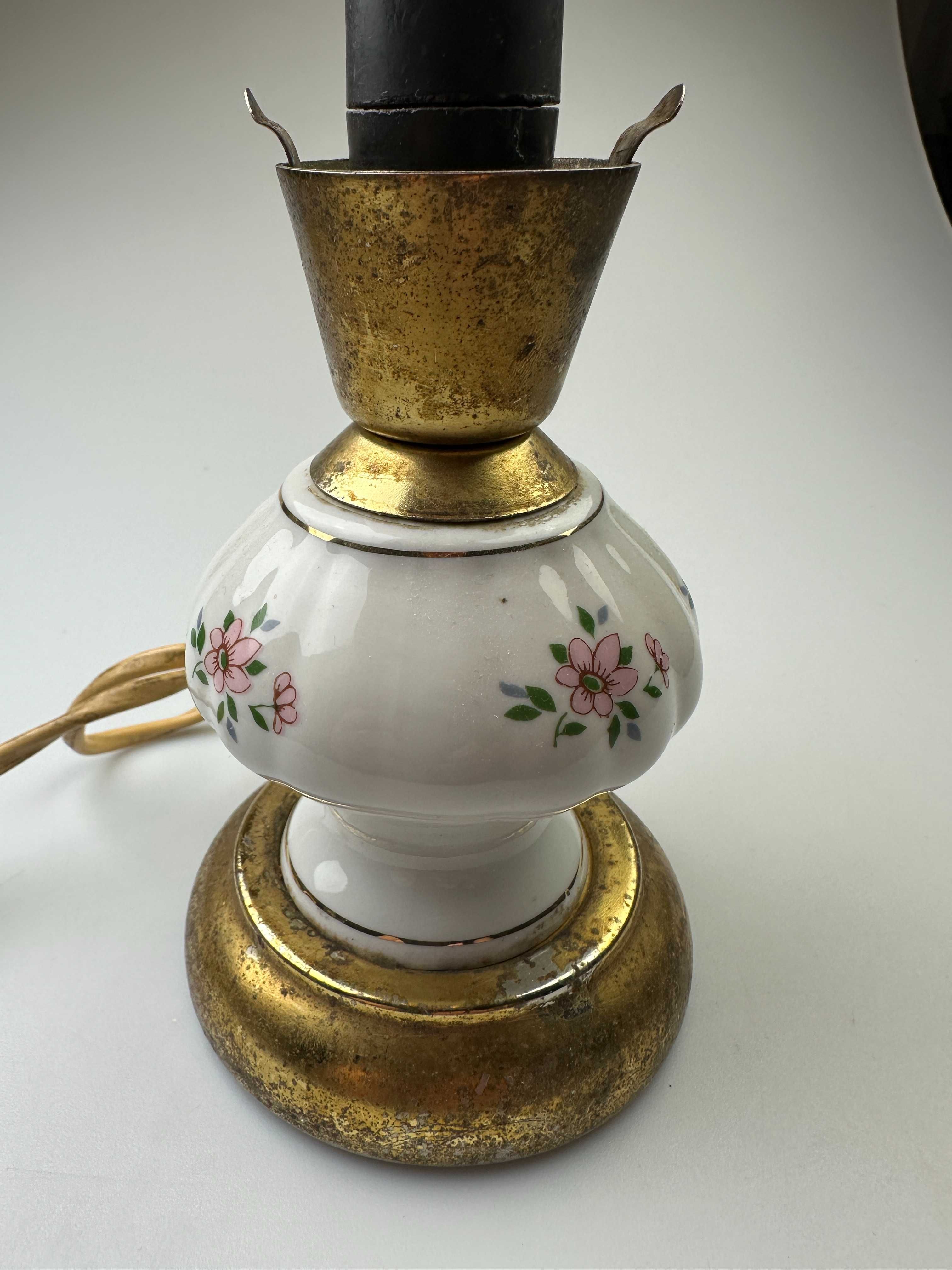 Lampka nocna ceramiczna  z czasów PRL