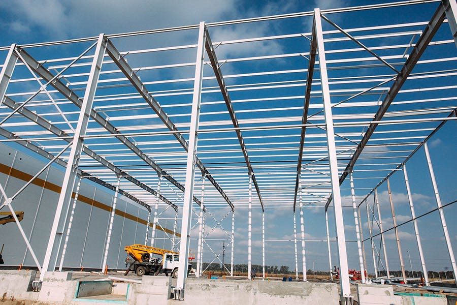 Будівництво будинків та містечок, складів • Комплекс будівельних робіт