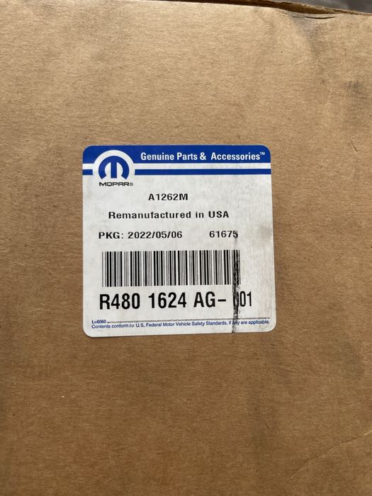 Генератор Mopar Dodge Journey 2011-2019 р 3.6L V6 R4801624AG