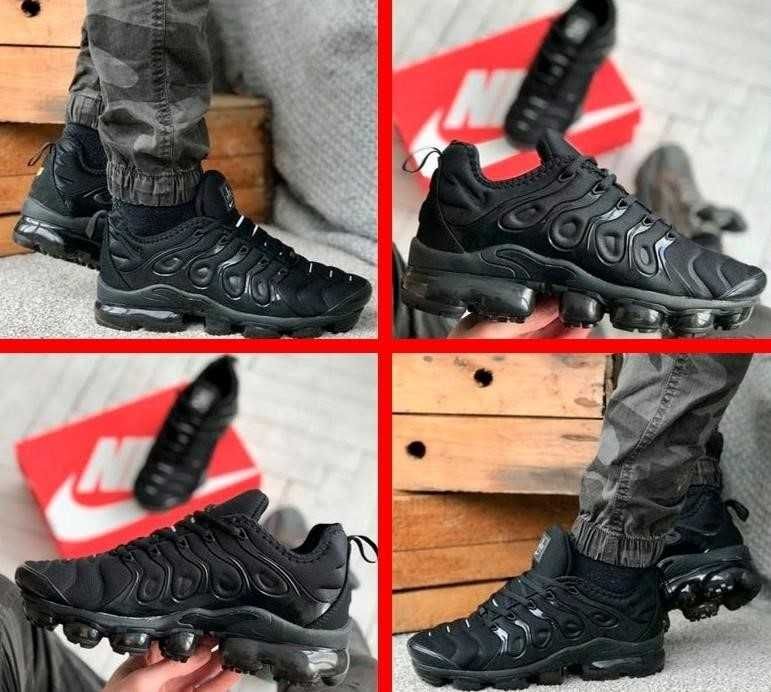 Кроссовки Nike Air VaporMax Plus Black 36-46 найк аир Хит весны!