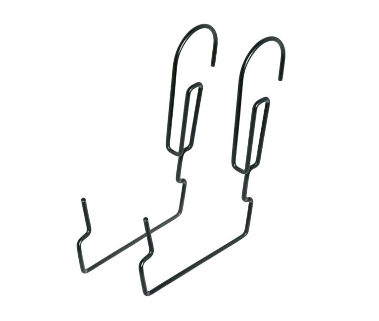 Uchwyty balkonowe metalowe 21 x 23 cm na doniczki  2 sztuki