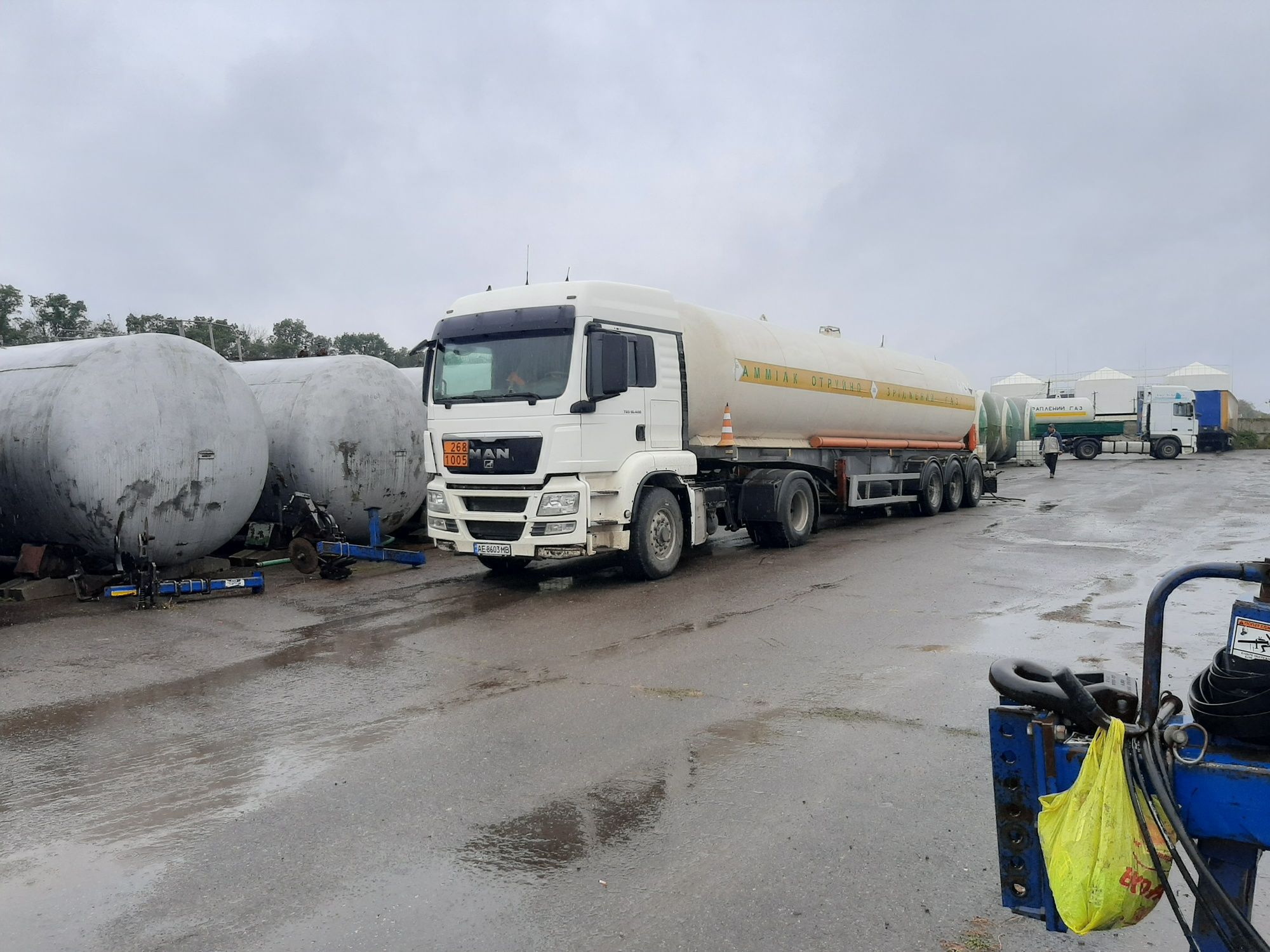 Цистерна АММИАКОВОЗ 35 м3