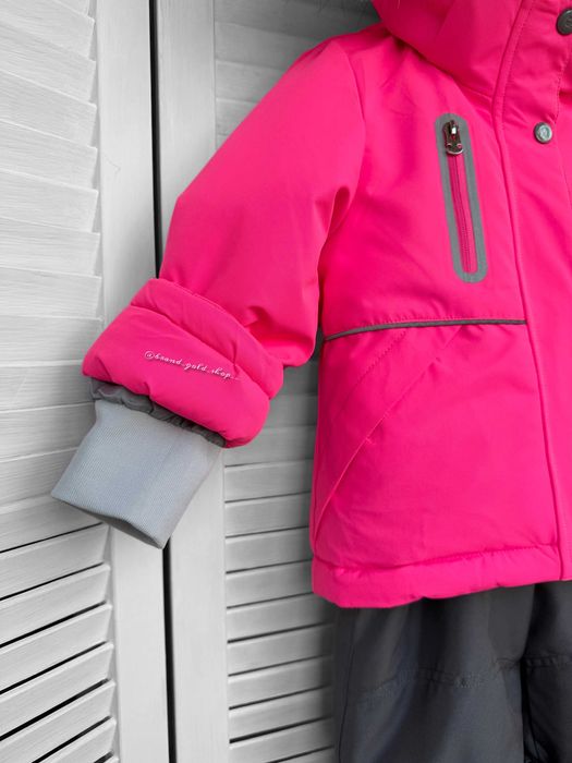 Зимовий термо комплект комбінезон для дівчинки Lassye 74-98