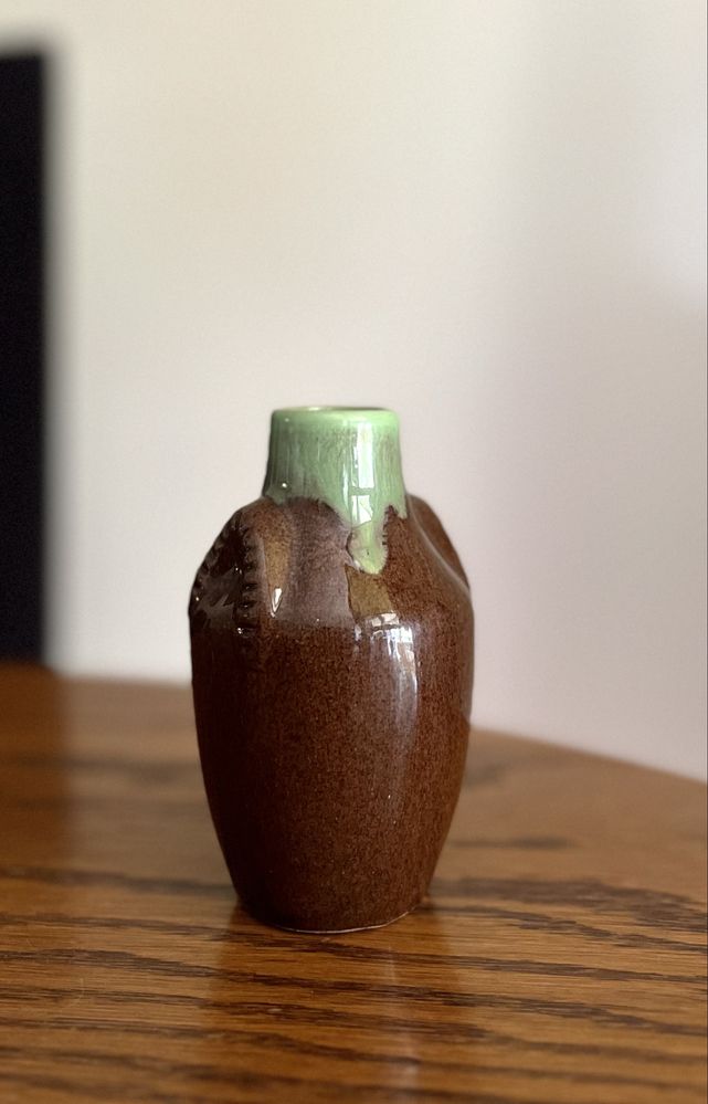 Wazonik ceramiczny PRL