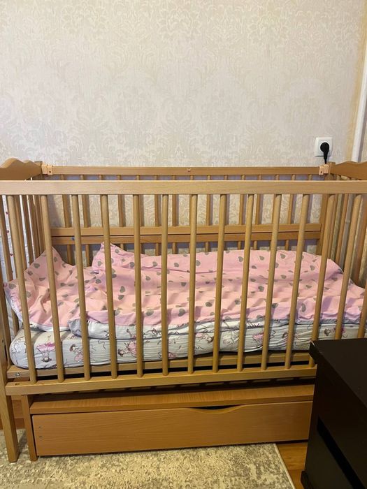 Дитяча кроватка Дубок