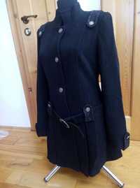 Черное пальто кашемир М