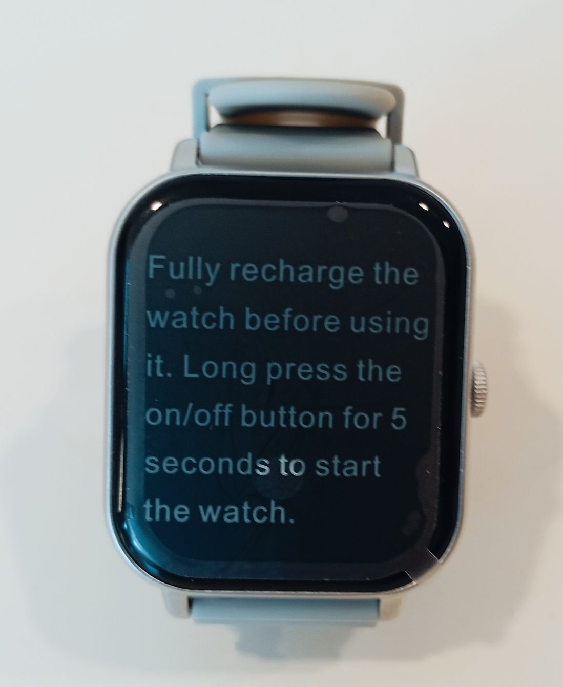 Smartwatch cinza
