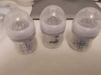 3x Butelka PHILIPS AVENT Naturalbutelka do karmienia 0 m+, 125 ml 
To