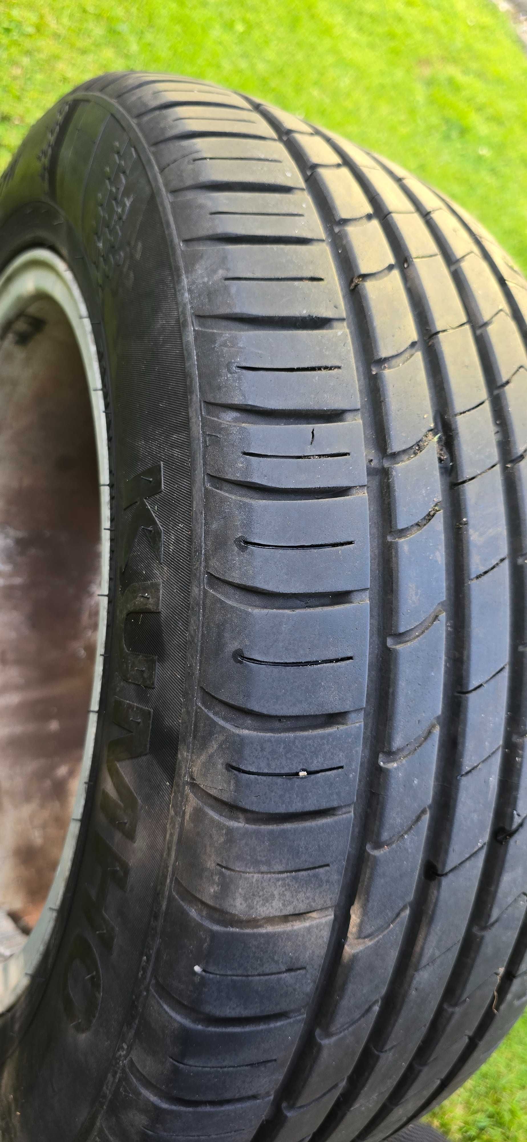 Sprzedam felgi volkswagen z oponami letnimi 215x55 R16