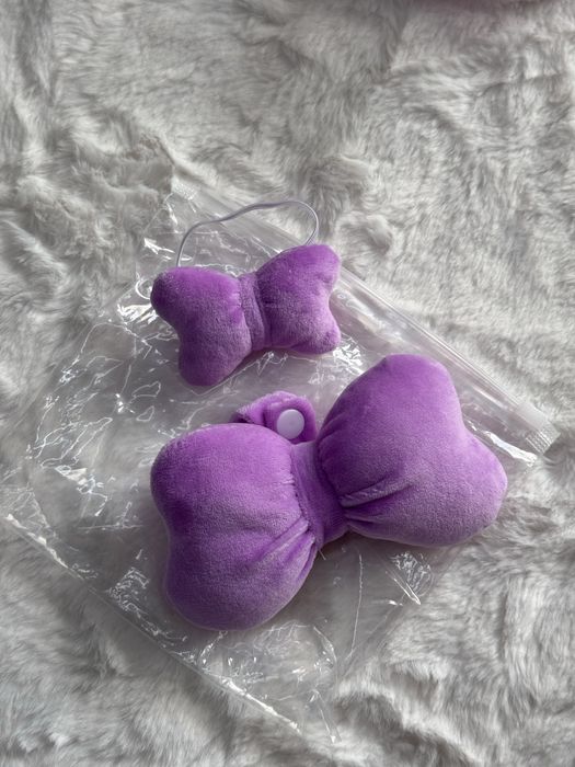 Labubu oryginalny nowy zestaw set na prezent opaska zegarek kokardka