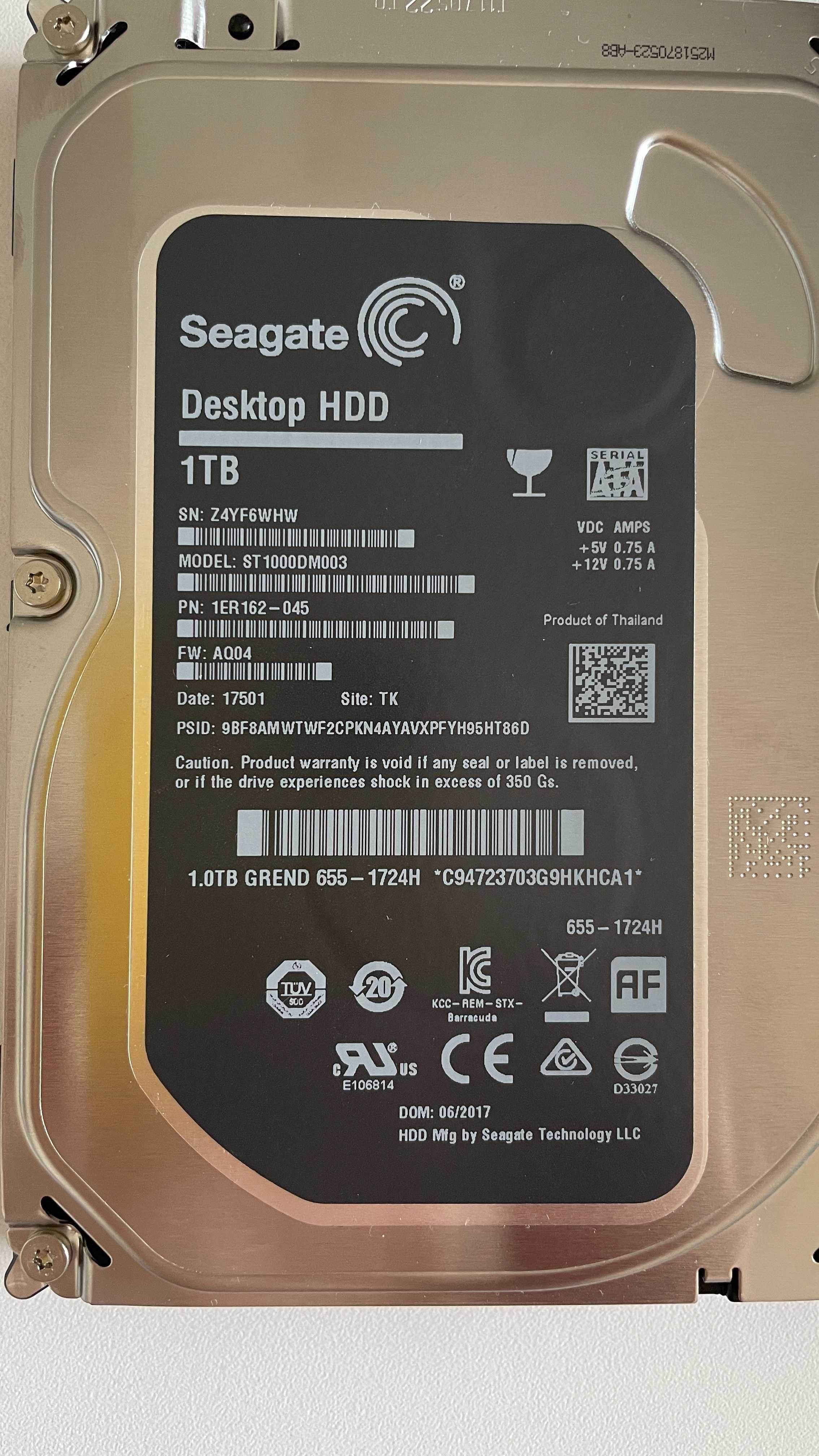 Жорсткий диск 3.5" SATA 1TB Seagate Desktop HDD (ST1000DM003)