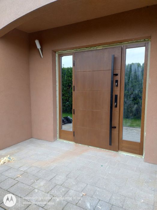 Drzwi zewnętrzne drewniane na każdy wymiar.