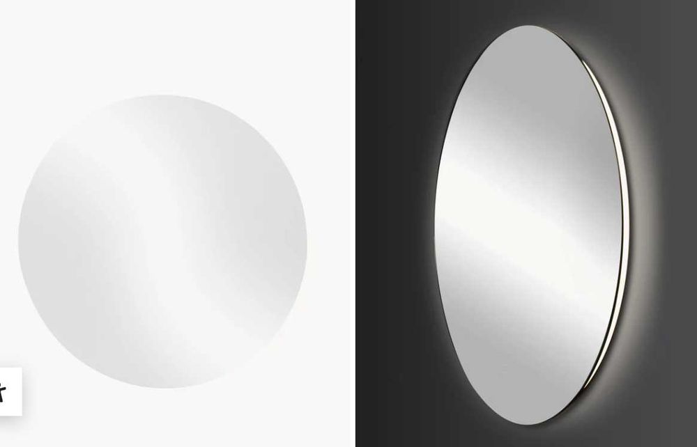 espelho led x80 westwing