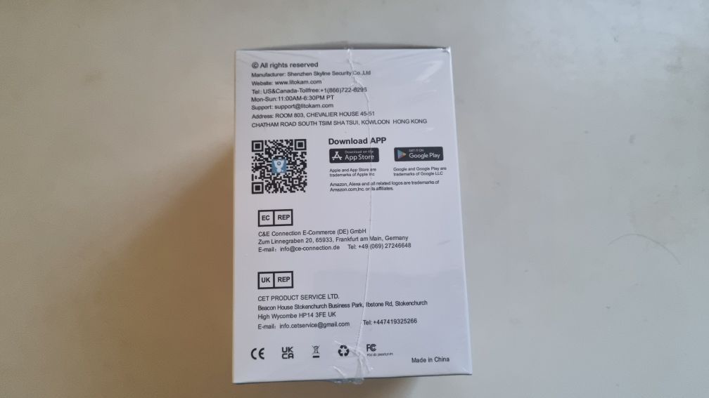 LitoKam Little Elf kamera WiFi Smart LF-P1t Nowa niania elektroniczna