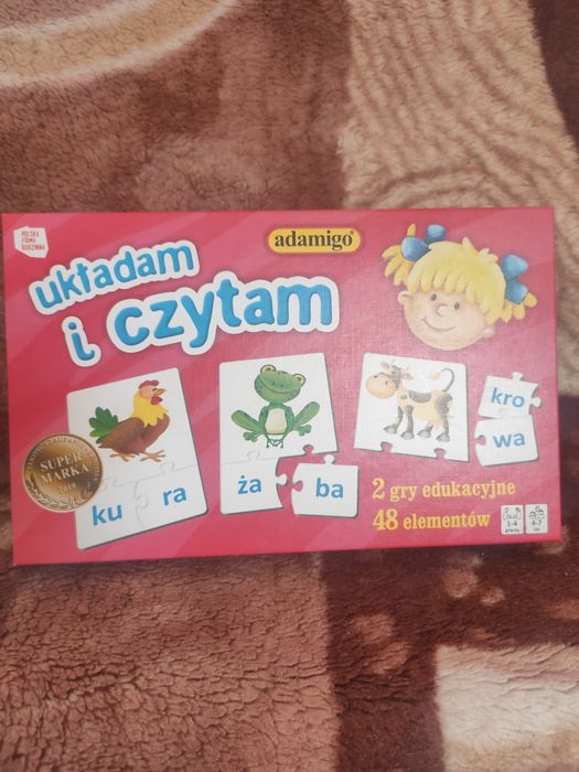 Gra Już czytam literki ukladanki