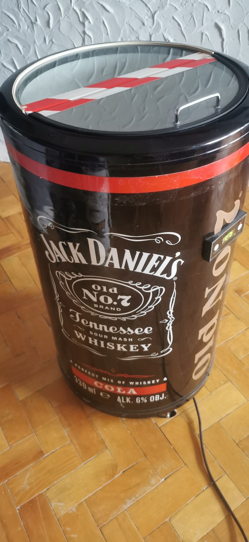 Lodówka okrągła Jack Daniels 50 litrów