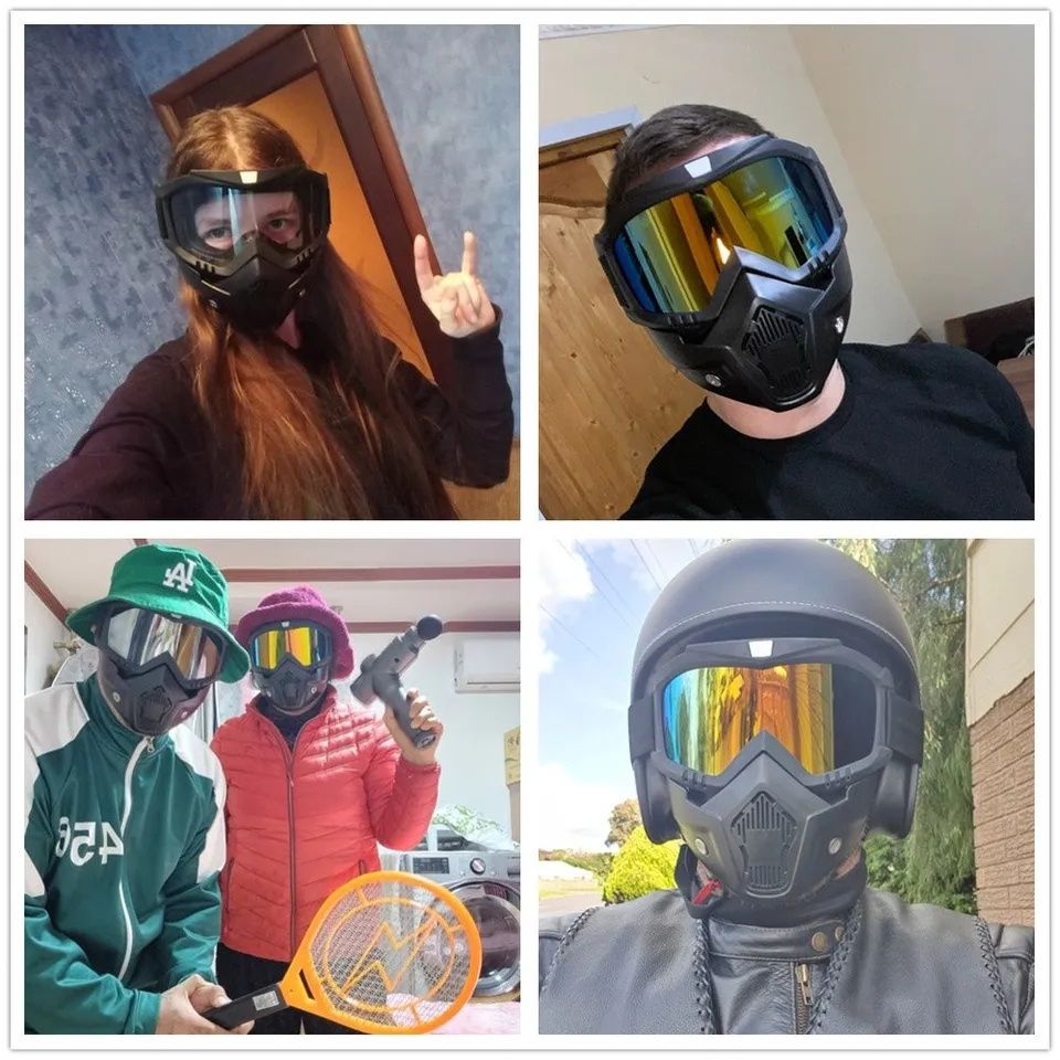 Só 8,99€! Liquidação! Máscaras de protecção. BTT,CROSS, SKI, PAINTBALL