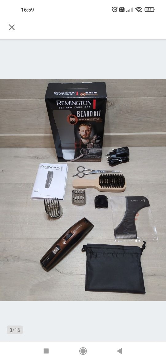 Remington MB4048 Beard Kit Trymer do brody

Używana.

Sprawna.

Niewie