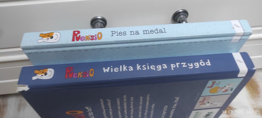 Reksio x2 Wielka księga przygód i Pies na medal.