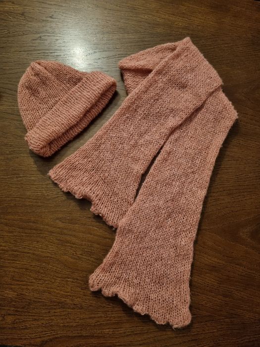 Czapka + szalik handmade